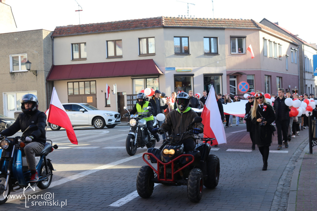 Powiatowe obchody Święta Niepodległości w Śremie