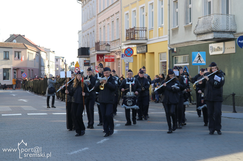 Powiatowe obchody Święta Niepodległości w Śremie