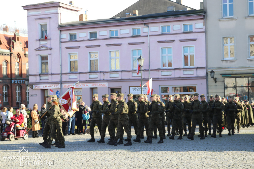 Powiatowe obchody Święta Niepodległości w Śremie