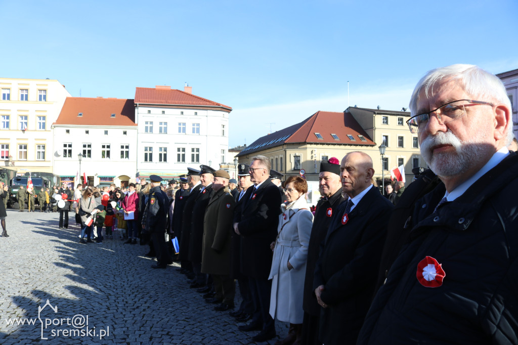Powiatowe obchody Święta Niepodległości w Śremie