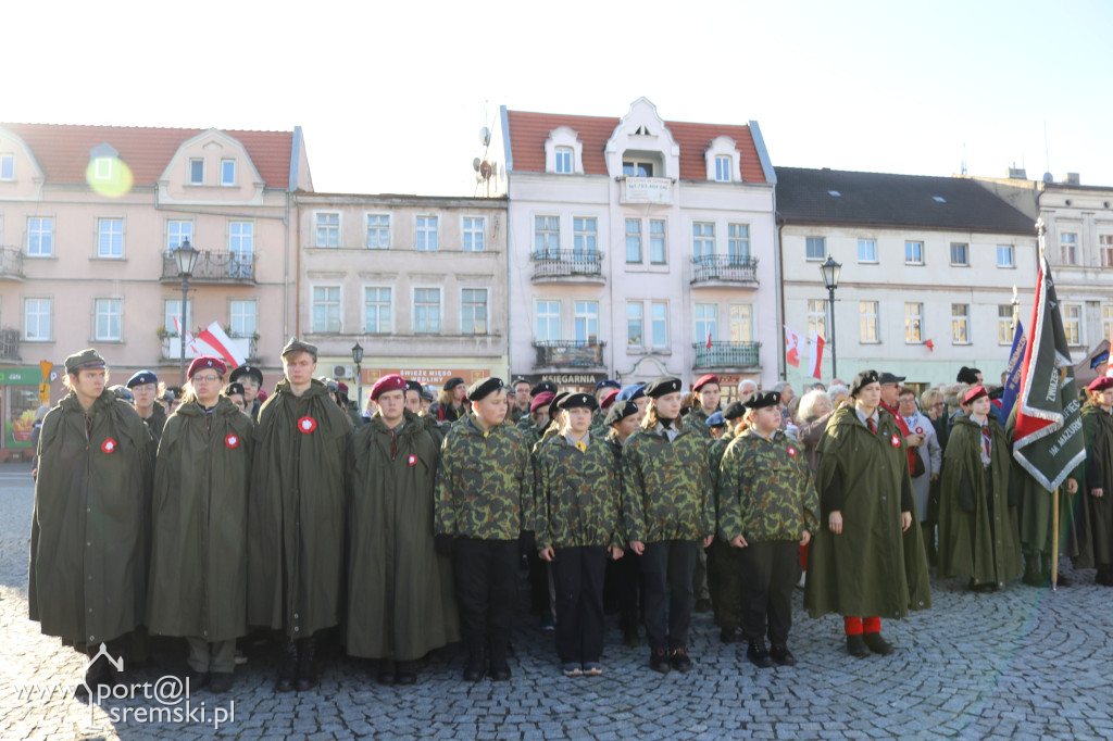 Powiatowe obchody Święta Niepodległości w Śremie