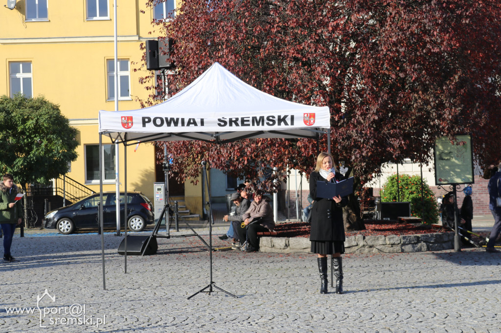 Powiatowe obchody Święta Niepodległości w Śremie