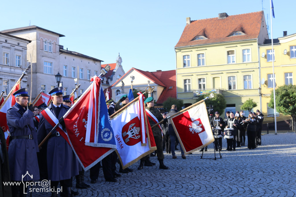 Powiatowe obchody Święta Niepodległości w Śremie