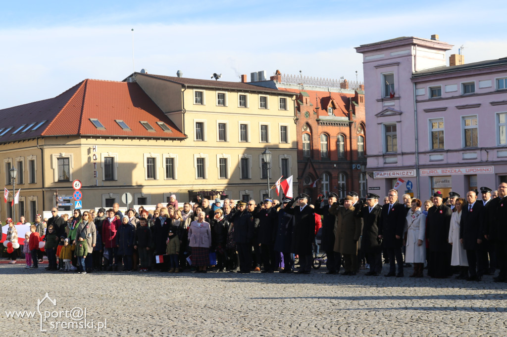 Powiatowe obchody Święta Niepodległości w Śremie