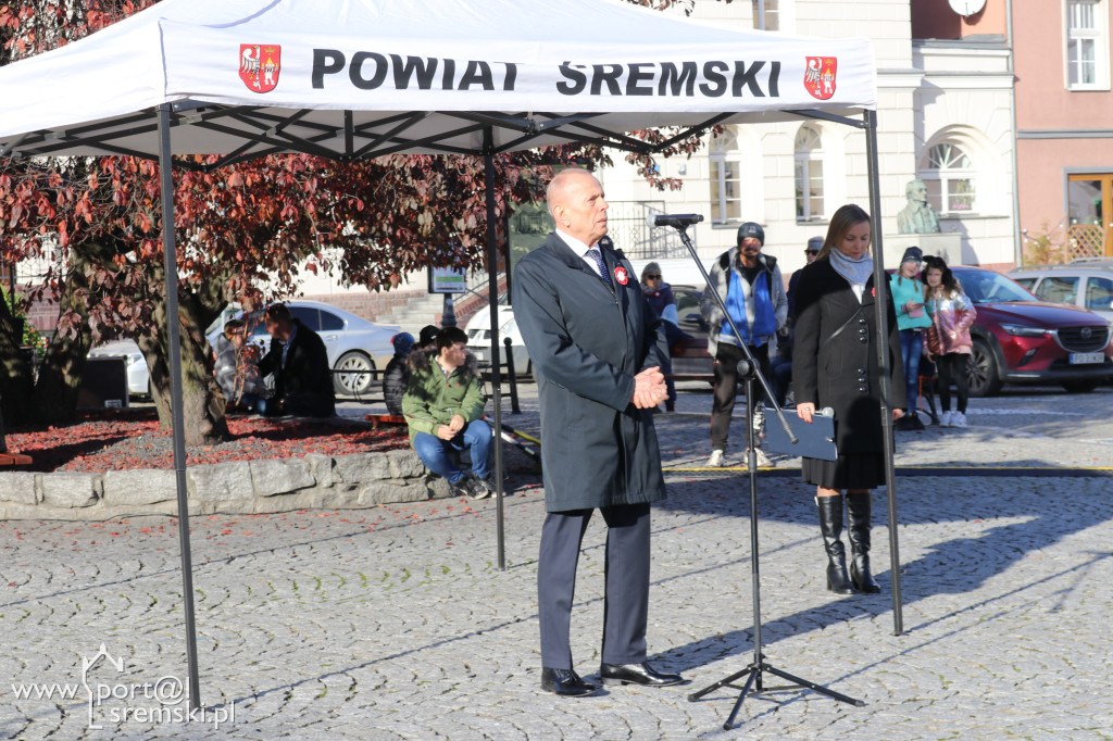 Powiatowe obchody Święta Niepodległości w Śremie