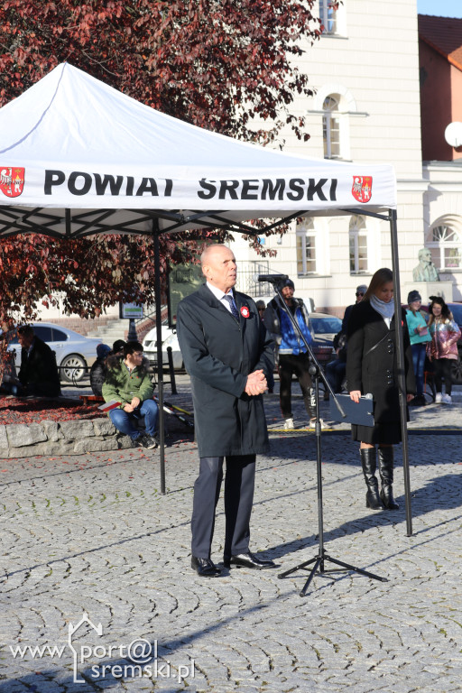 Powiatowe obchody Święta Niepodległości w Śremie