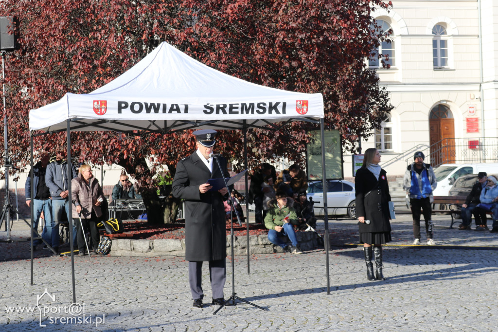 Powiatowe obchody Święta Niepodległości w Śremie