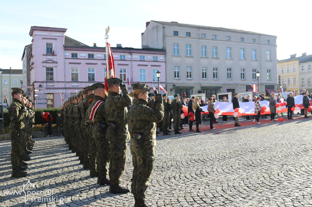 Powiatowe obchody Święta Niepodległości w Śremie