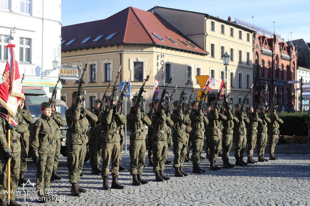 Powiatowe obchody Święta Niepodległości w Śremie