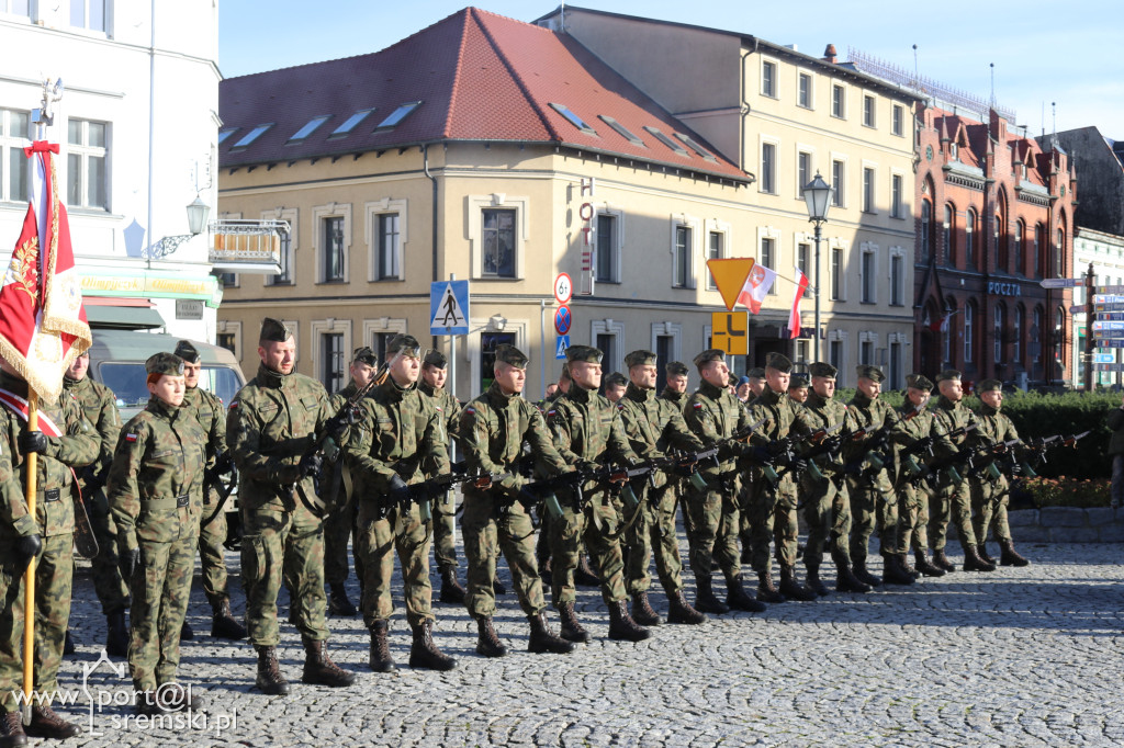 Powiatowe obchody Święta Niepodległości w Śremie