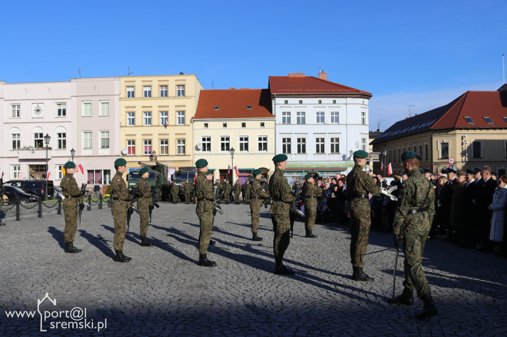 Powiatowe obchody Święta Niepodległości w Śremie