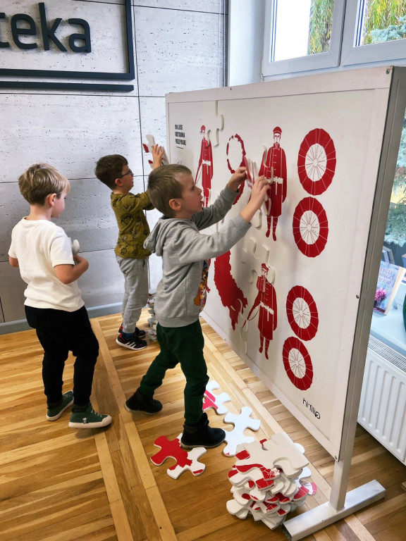 Warsztaty niepodległościowe w Książu