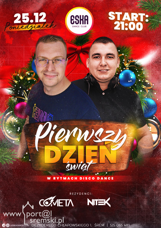 Impreza w Eska Dance Club 16.12.2023