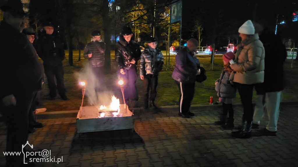 Ogień betlejemski w Śremie