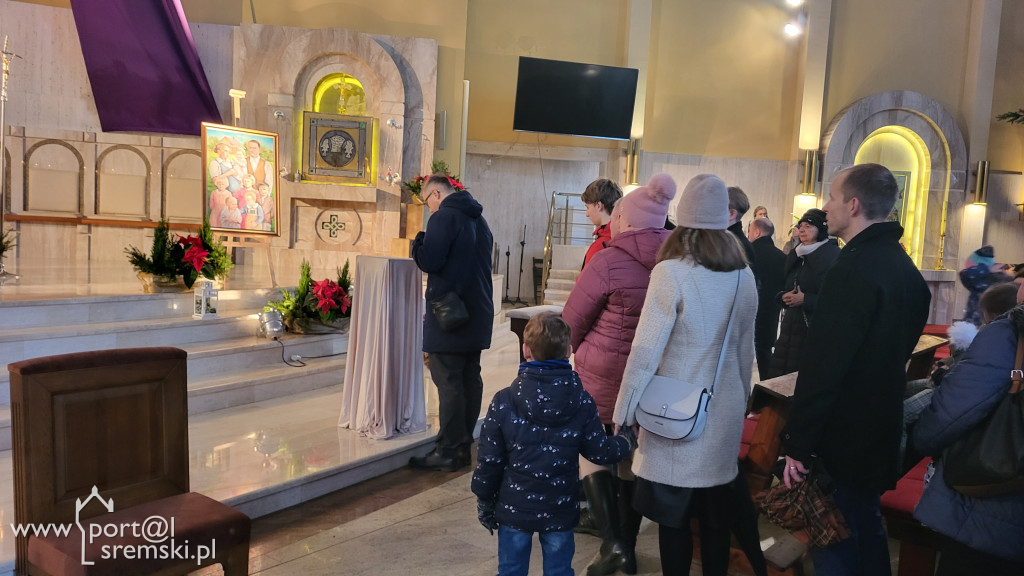 Relikwie rodziny Ulmów w Śremie