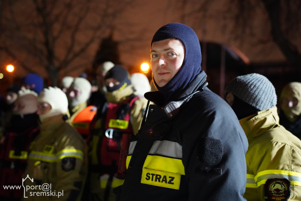 Ćwiczenia strażaków