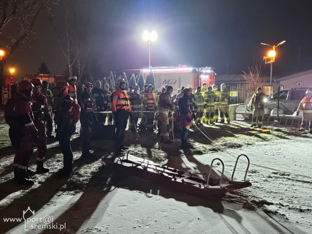 Ćwiczenia strażaków