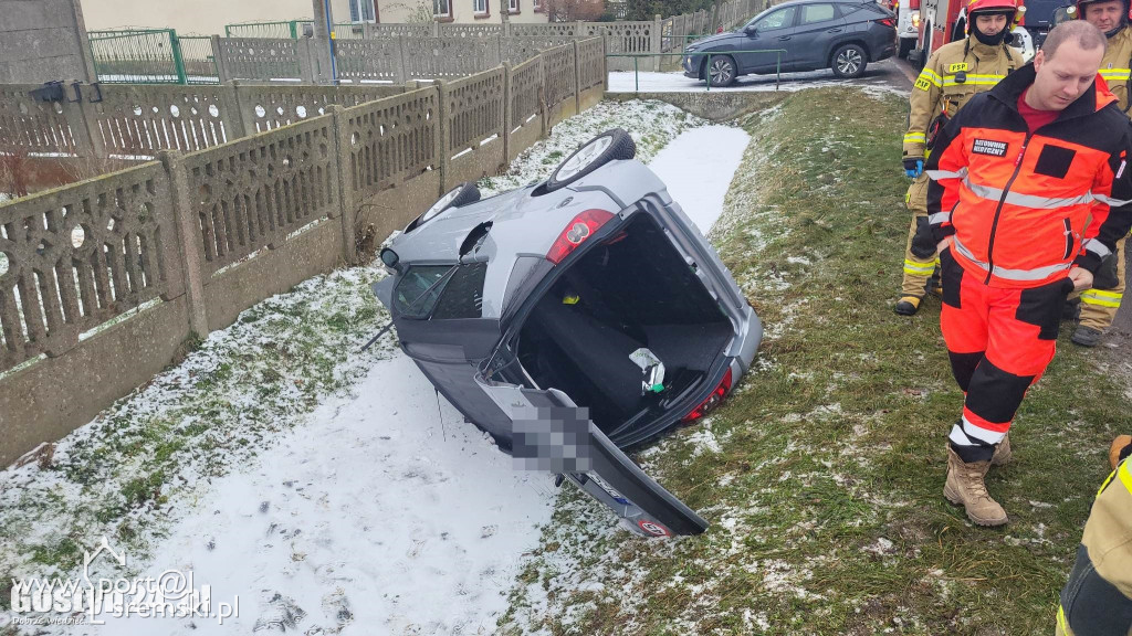 Zderzenie dwóch samochodów