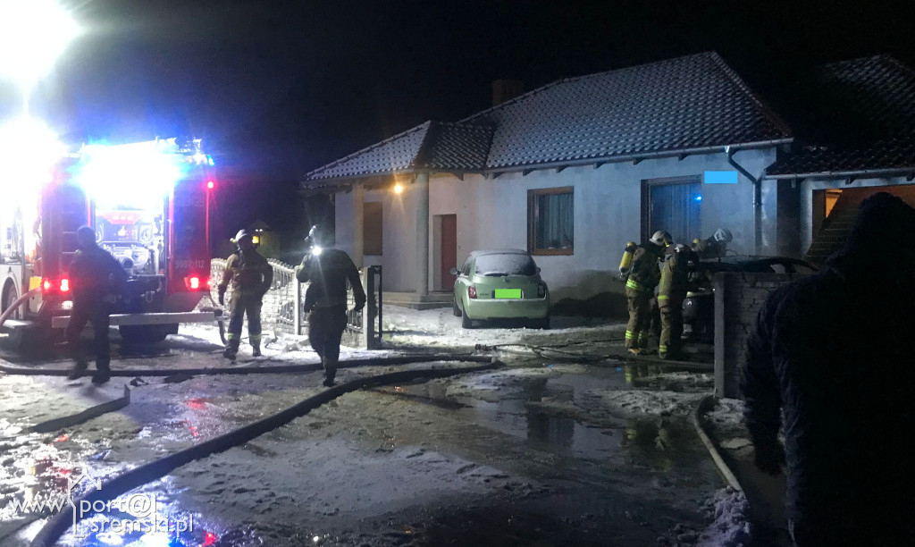 Pożar auta