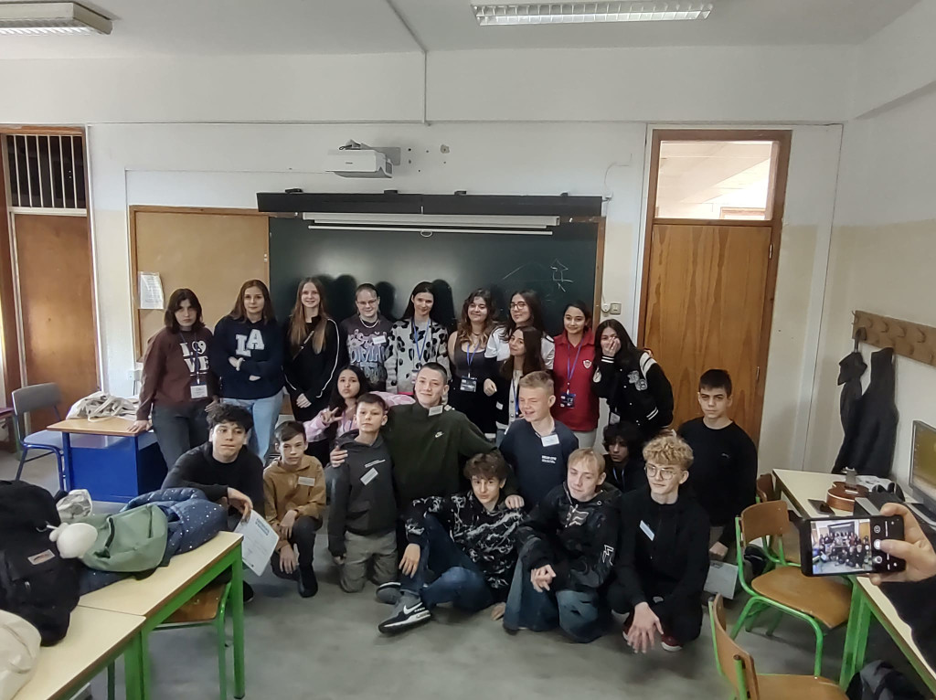 Uczniowie z Pyszącej na wymianie w Portugalii