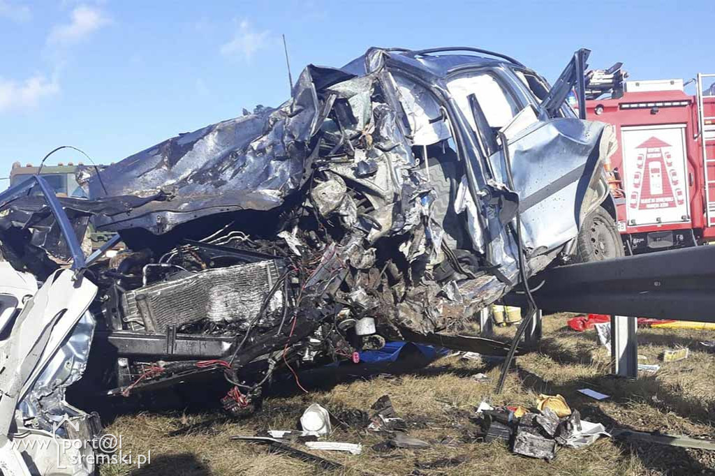 Poważny wypadek na S5