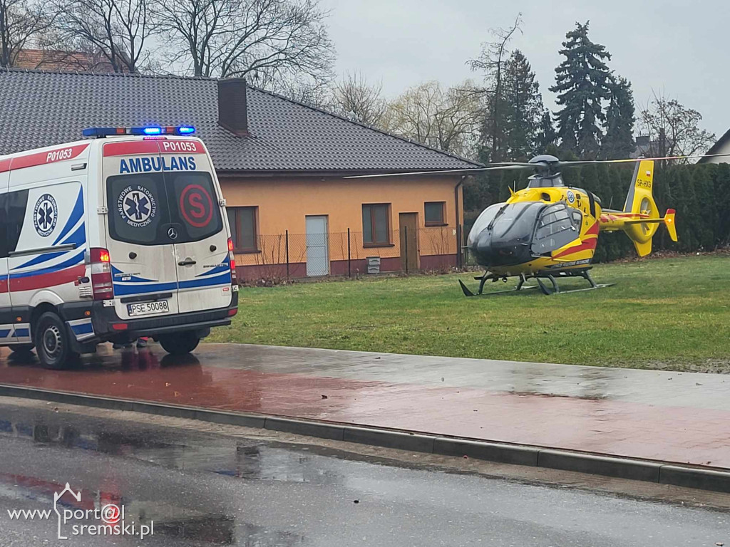 Pożar mieszkania przy ul. Grottgera w Śremie