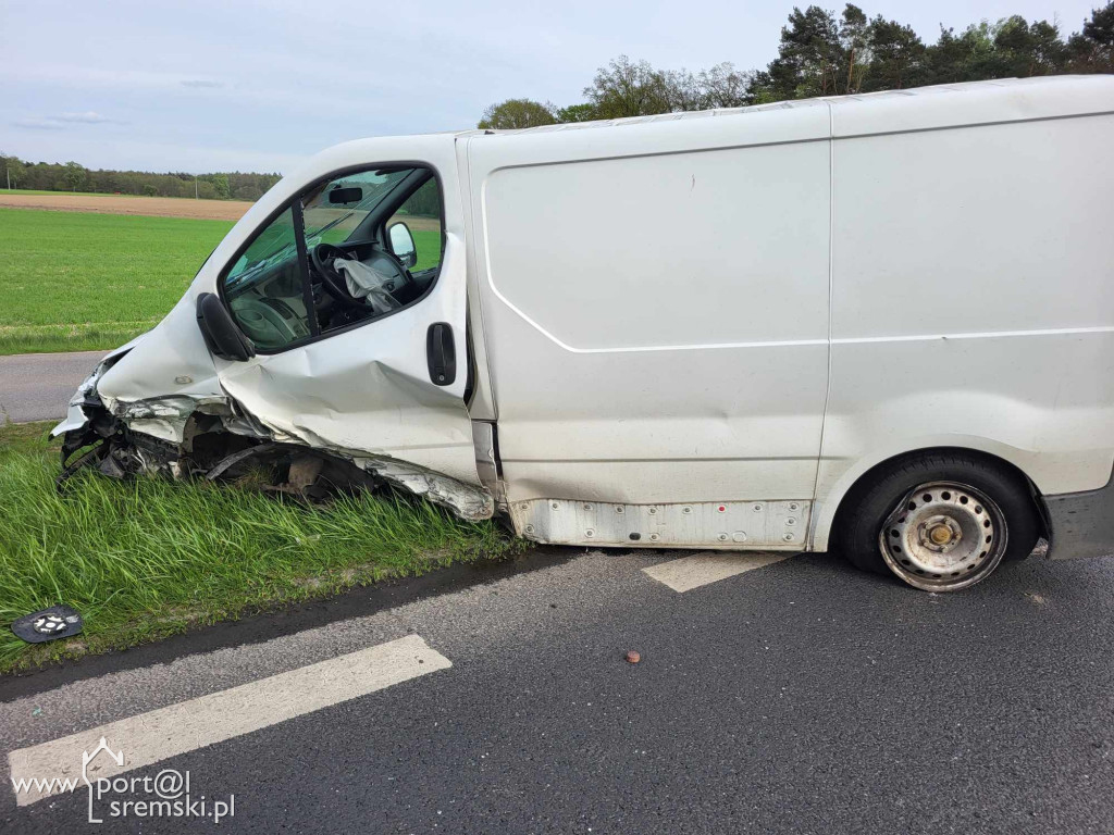 Wypadek na drodze Śrem Kórnik