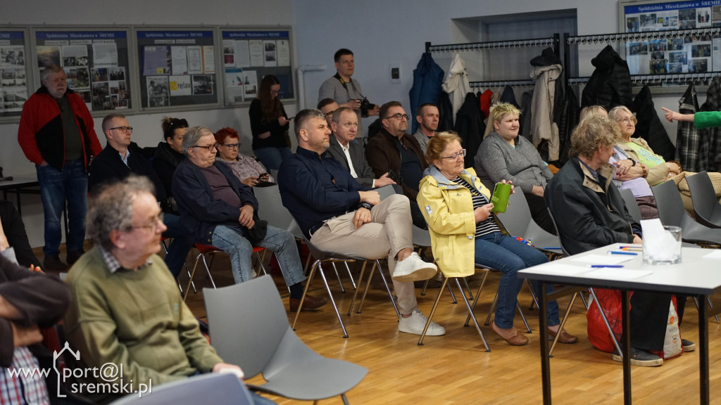 Mieszkańcy spotkali się z Grzegorzem Wiśniewskim