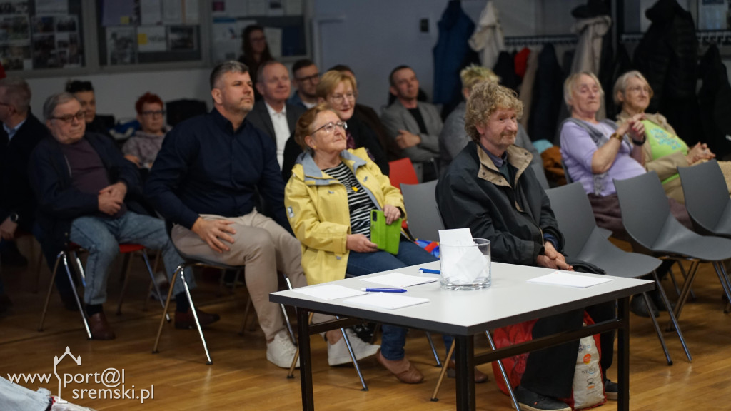 Mieszkańcy spotkali się z Grzegorzem Wiśniewskim