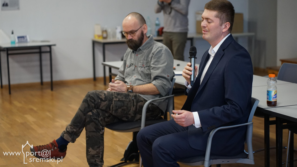 Mieszkańcy spotkali się z Grzegorzem Wiśniewskim