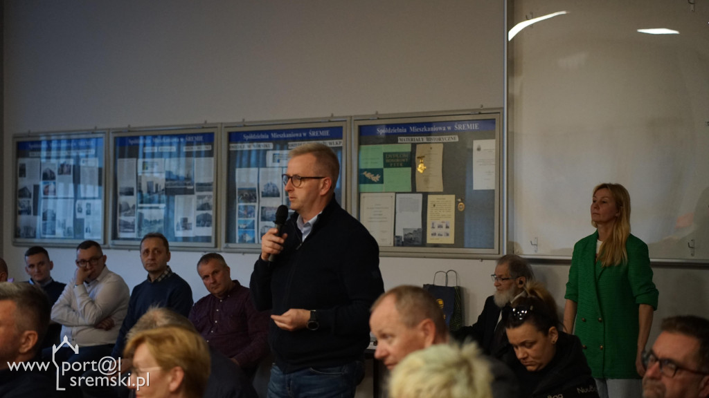 Mieszkańcy spotkali się z Grzegorzem Wiśniewskim
