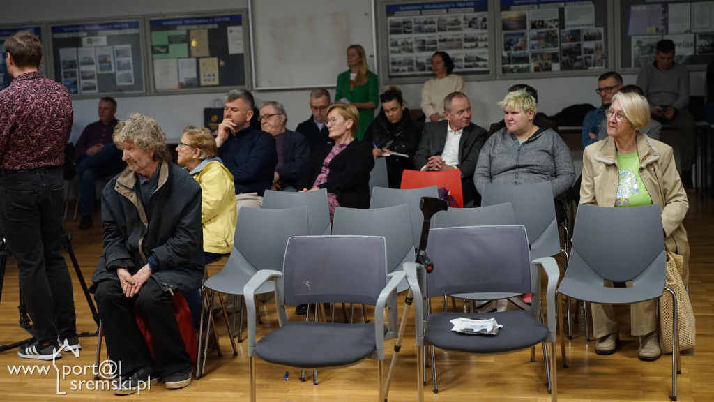 Mieszkańcy spotkali się z Grzegorzem Wiśniewskim