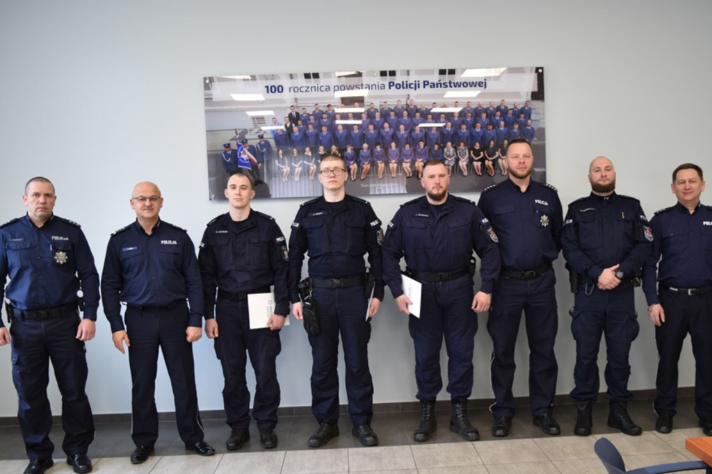 Trzech śremskich policjantów z nominacją