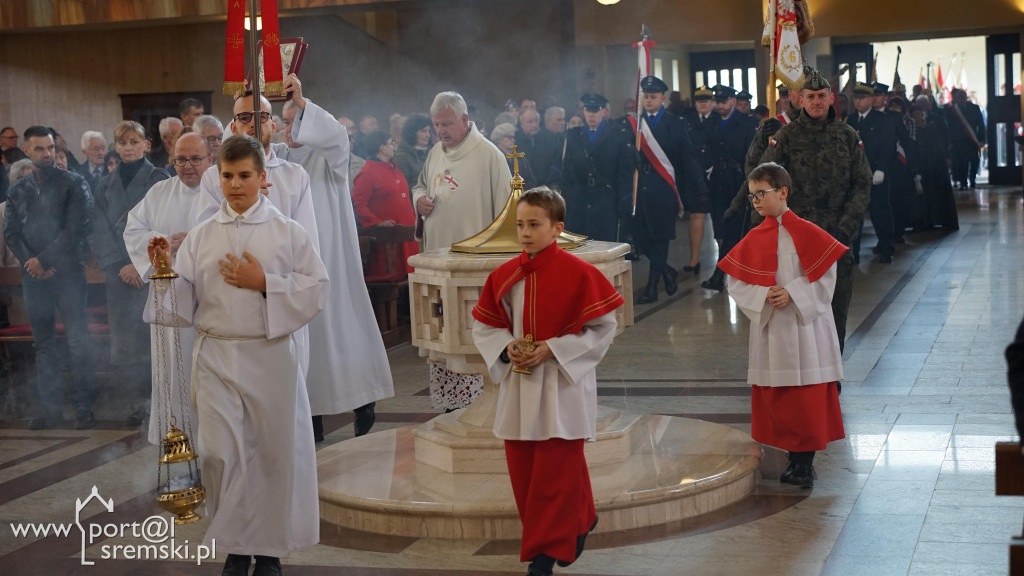 84. rocznica zbrodni katyńskiej - obchody w Śremie