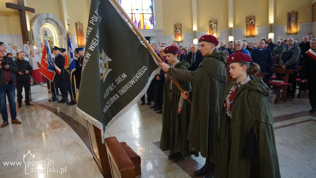 84. rocznica zbrodni katyńskiej - obchody w Śremie