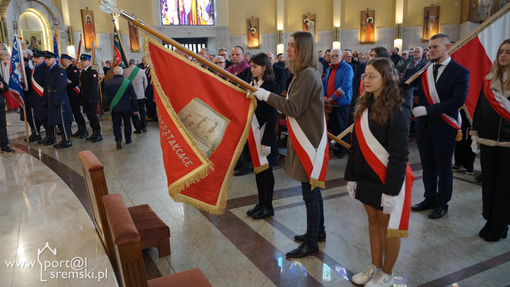 84. rocznica zbrodni katyńskiej - obchody w Śremie