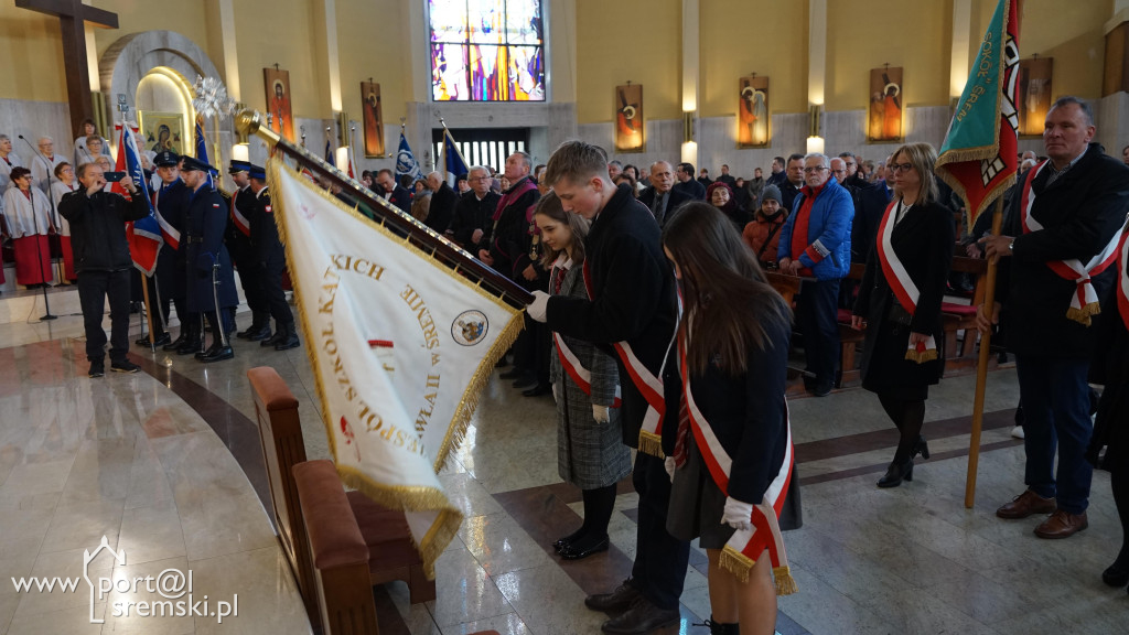 84. rocznica zbrodni katyńskiej - obchody w Śremie