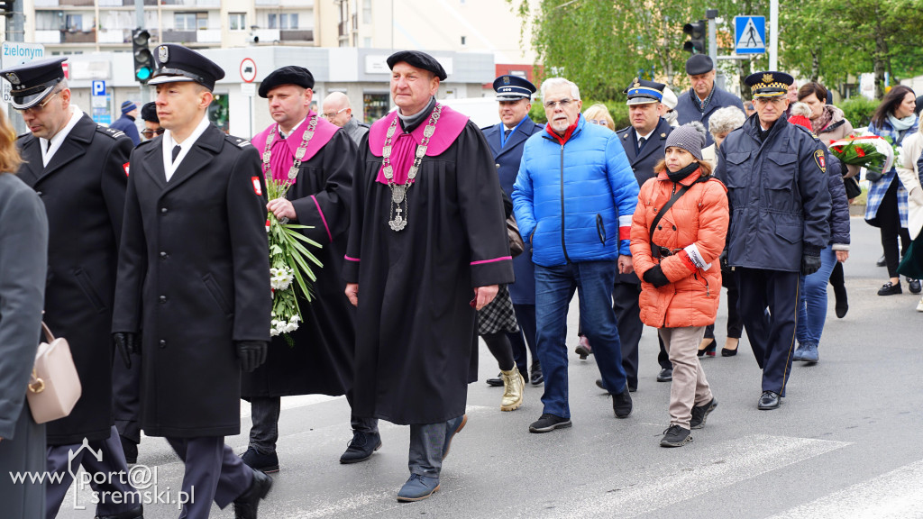 84. rocznica zbrodni katyńskiej - obchody w Śremie