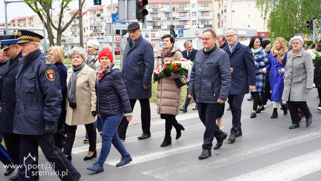 84. rocznica zbrodni katyńskiej - obchody w Śremie