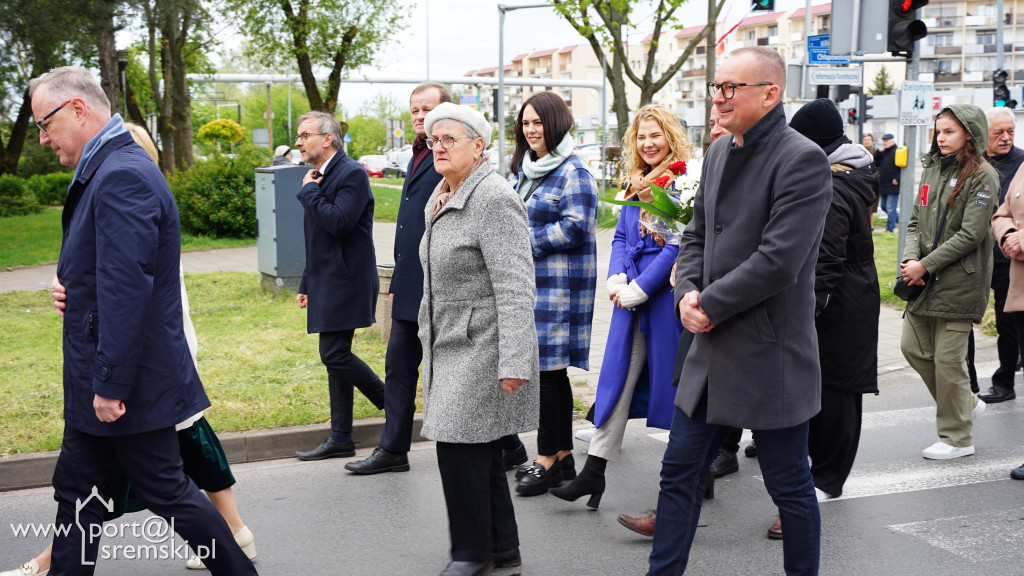 84. rocznica zbrodni katyńskiej - obchody w Śremie