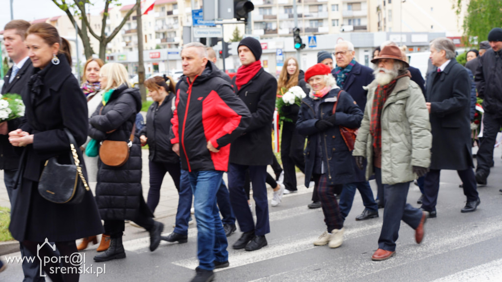 84. rocznica zbrodni katyńskiej - obchody w Śremie