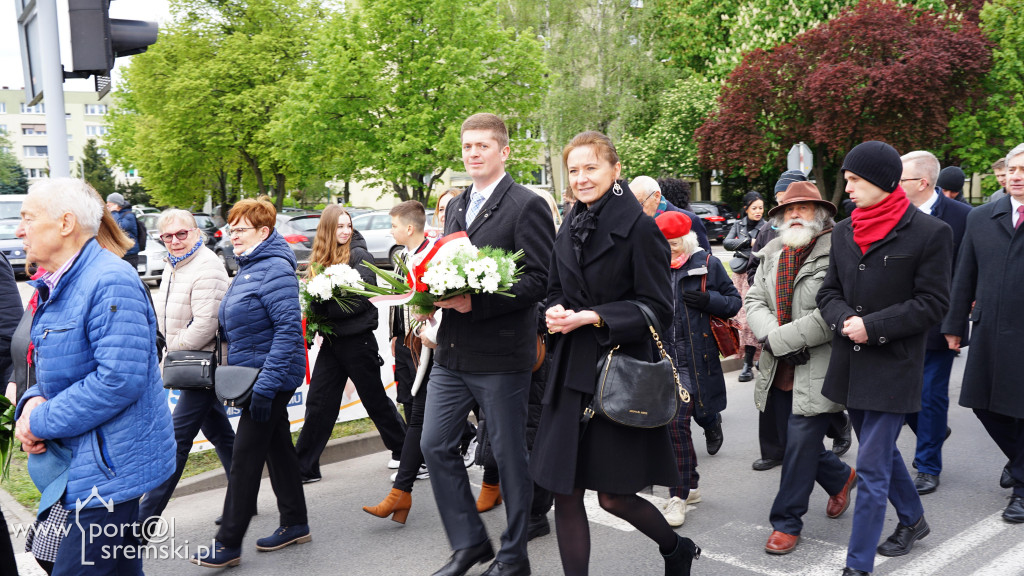 84. rocznica zbrodni katyńskiej - obchody w Śremie