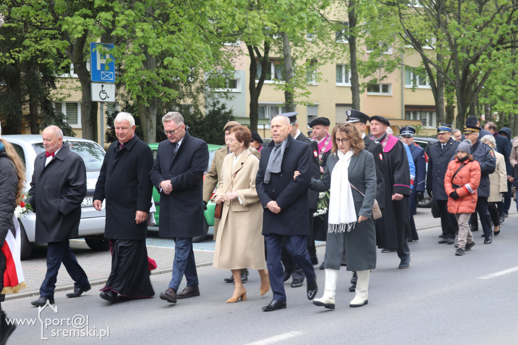 84. rocznica zbrodni katyńskiej - obchody w Śremie