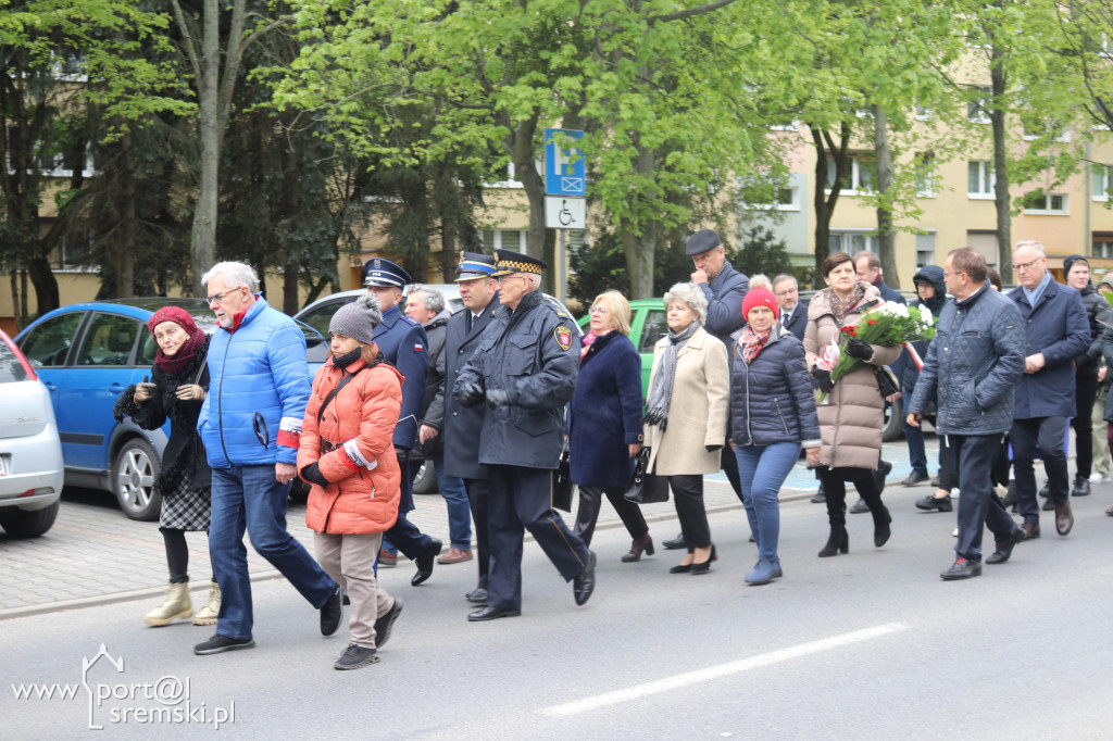 84. rocznica zbrodni katyńskiej - obchody w Śremie