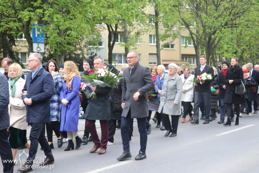 84. rocznica zbrodni katyńskiej - obchody w Śremie