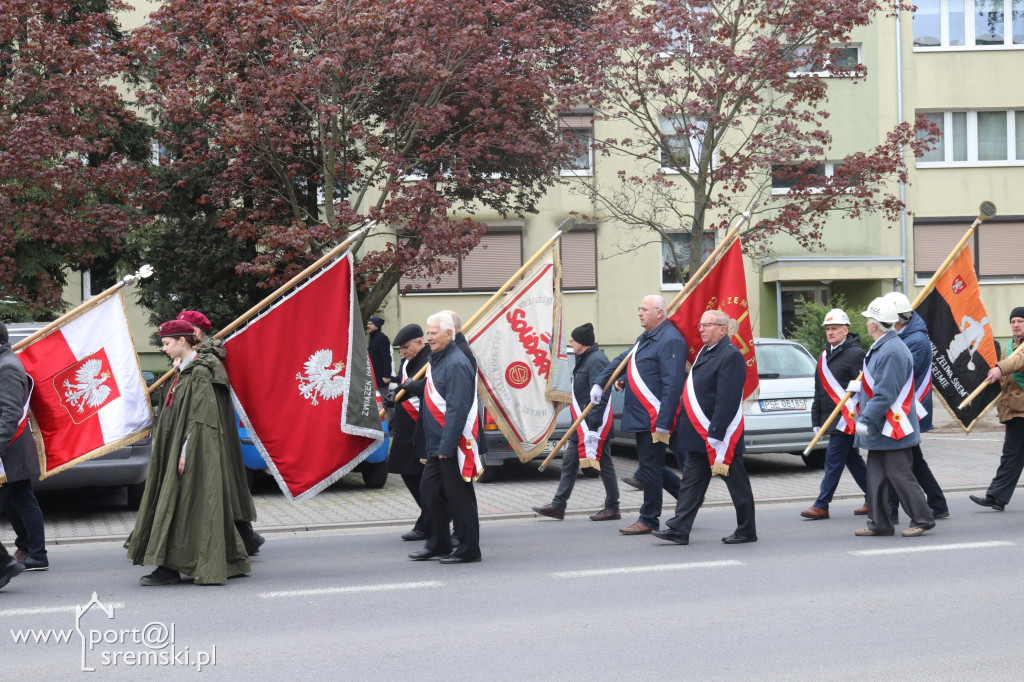 84. rocznica zbrodni katyńskiej - obchody w Śremie