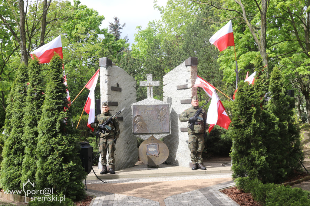 84. rocznica zbrodni katyńskiej - obchody w Śremie