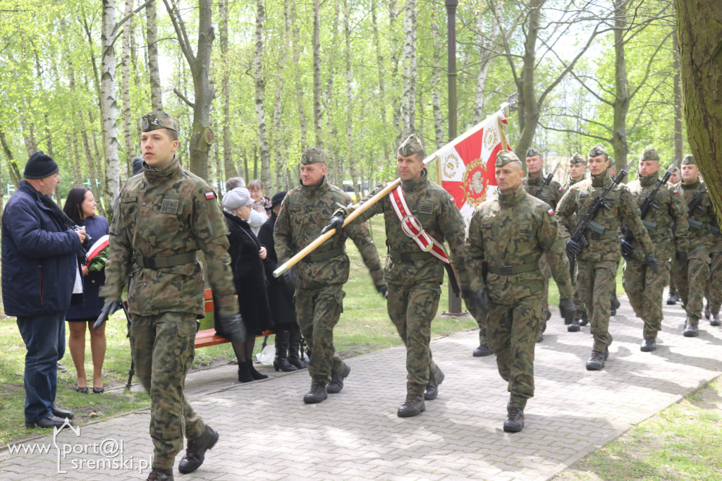 84. rocznica zbrodni katyńskiej - obchody w Śremie