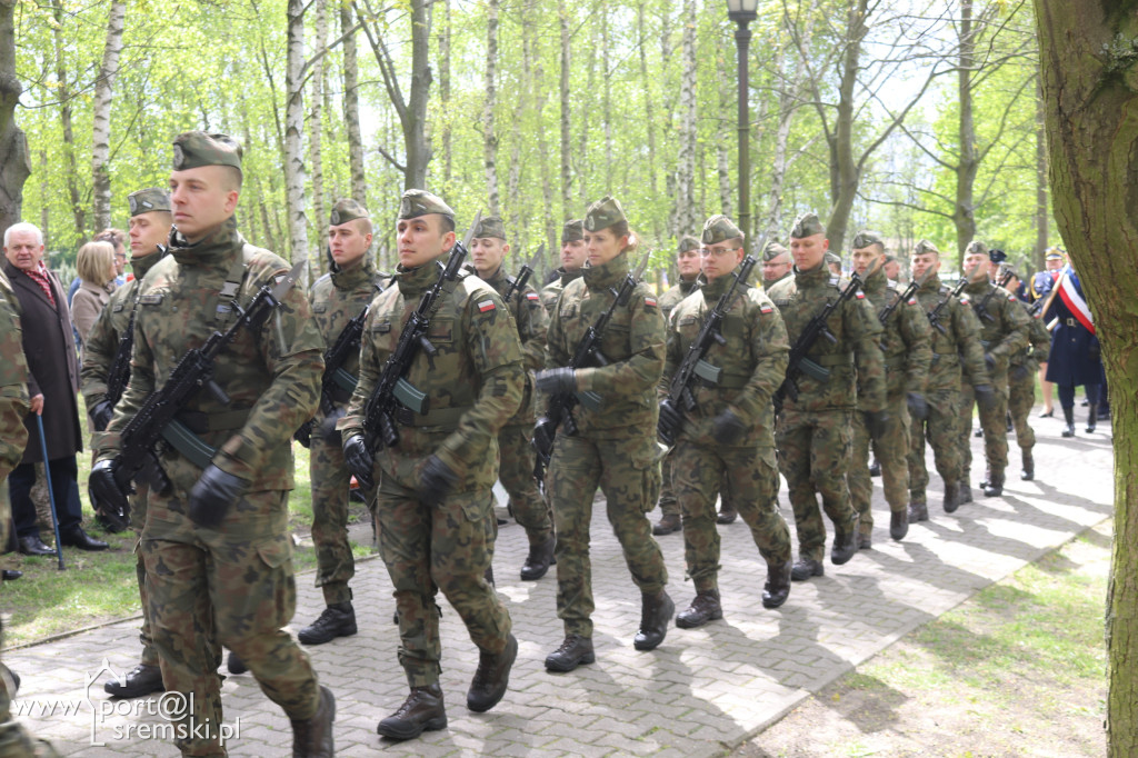 84. rocznica zbrodni katyńskiej - obchody w Śremie