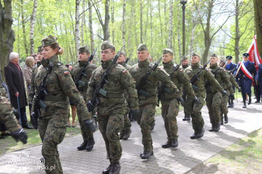 84. rocznica zbrodni katyńskiej - obchody w Śremie